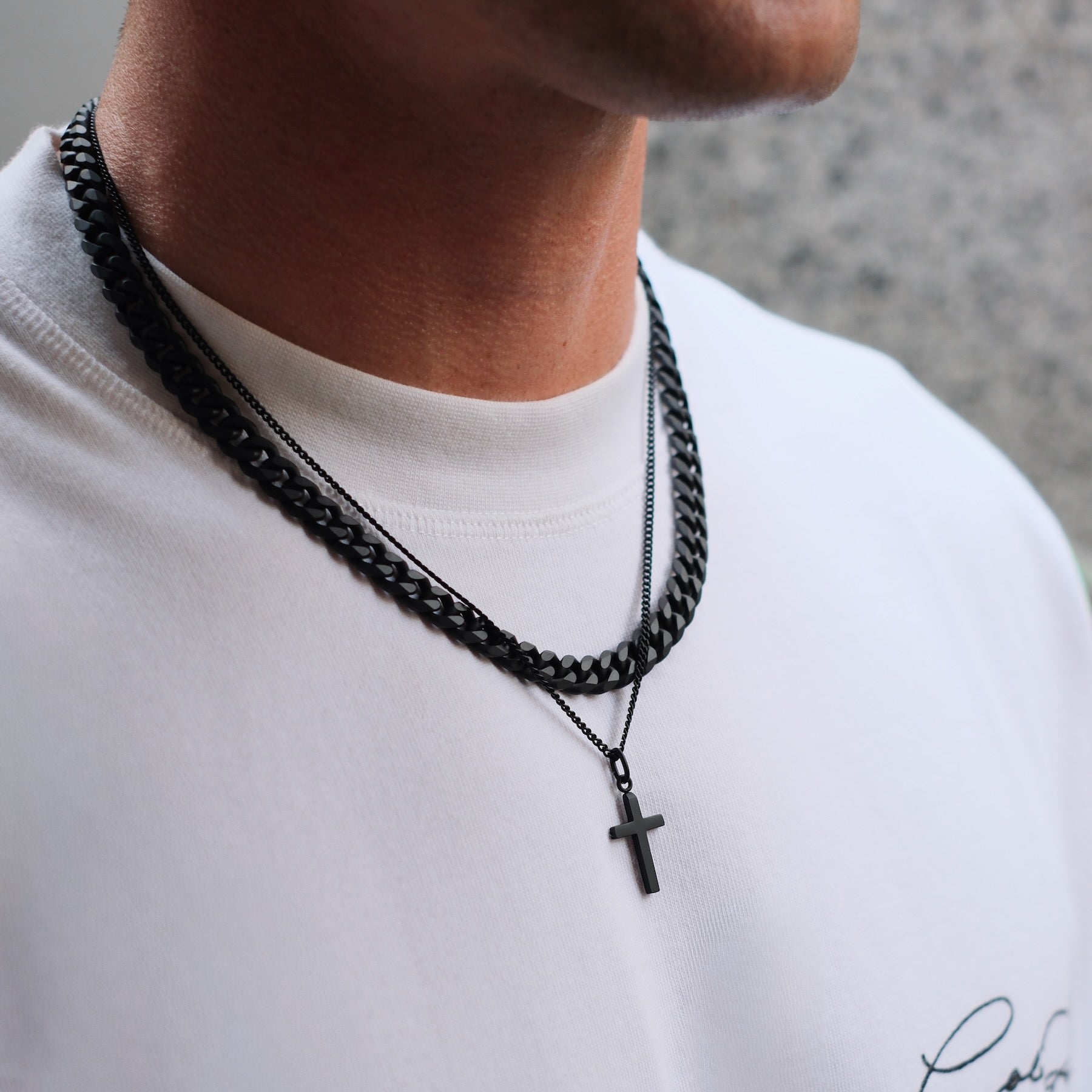 K12 - BLACK STEEL VAITH CHAIN SLIM