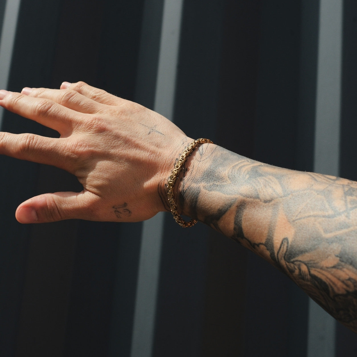 K12 - GOLD KING BRACELET - 4,2MM