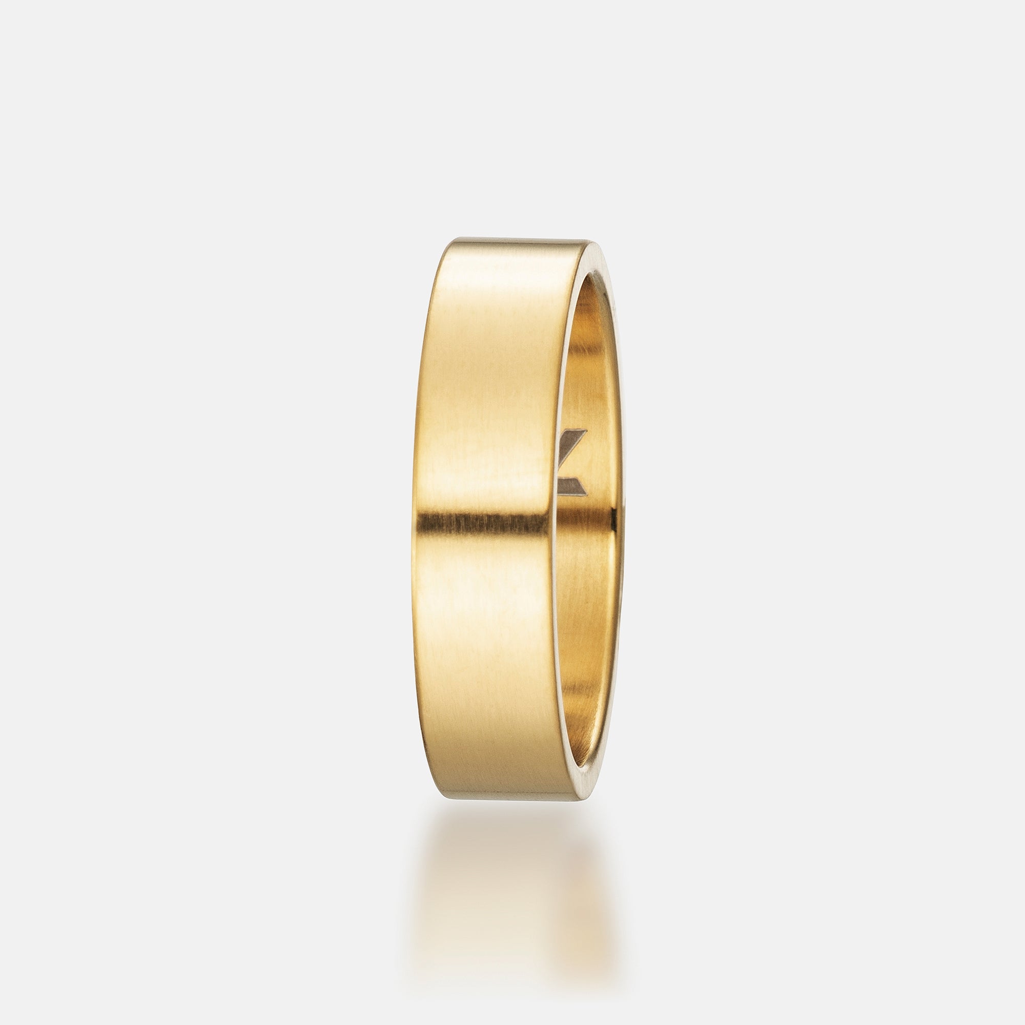 K12 - GOLD STEEL RING - 50