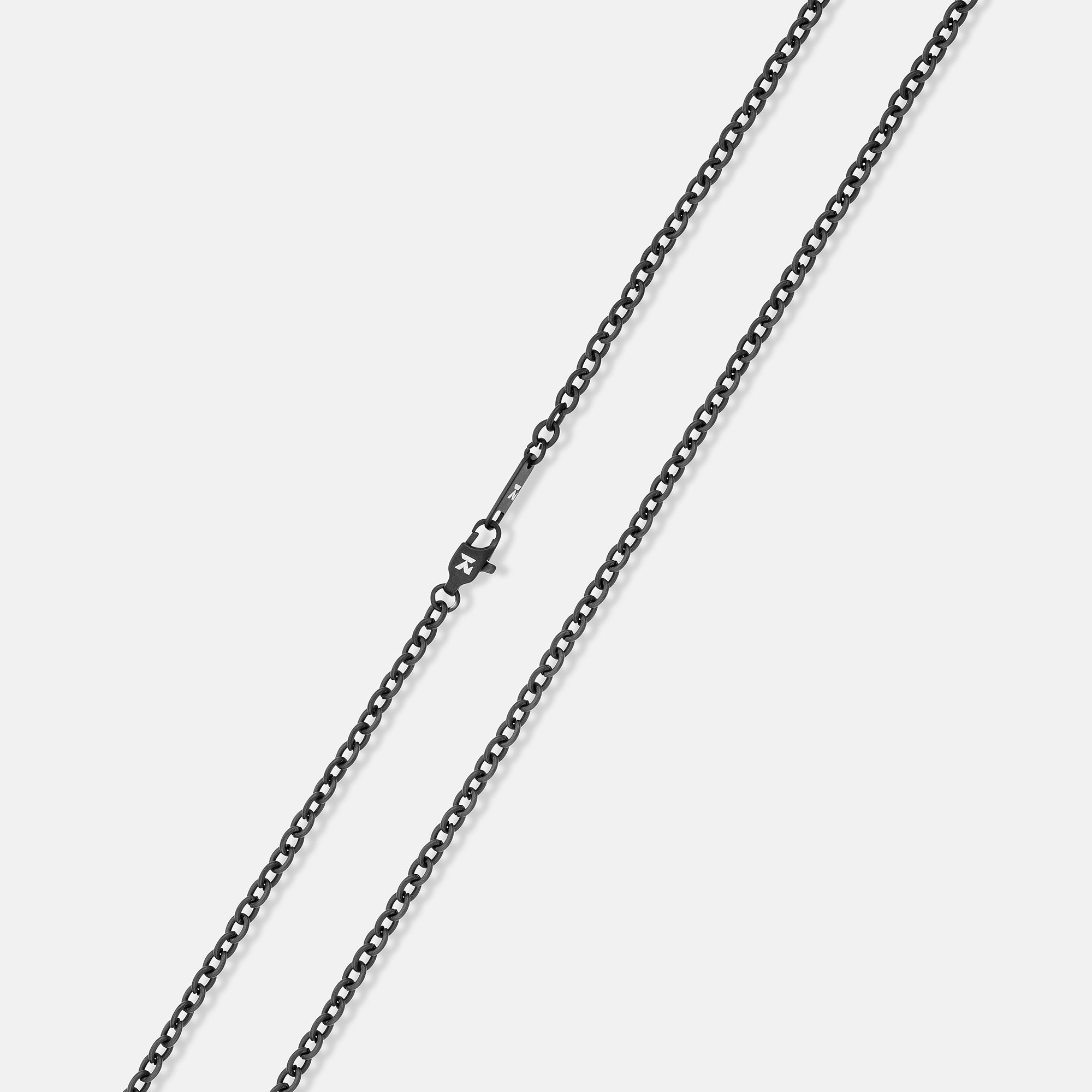 K12 - BLACK CABLE CHAIN - 3MM