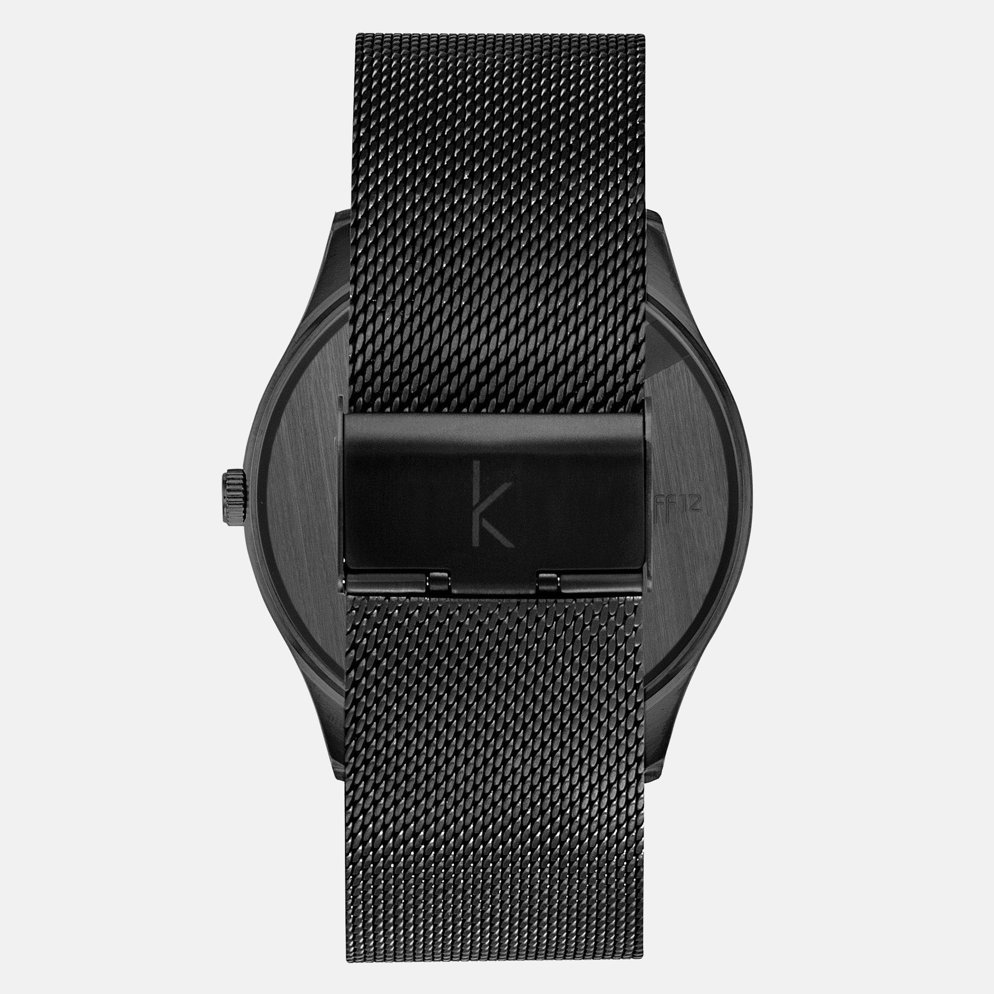 CARBON 12 - BLACK MESH STRAP