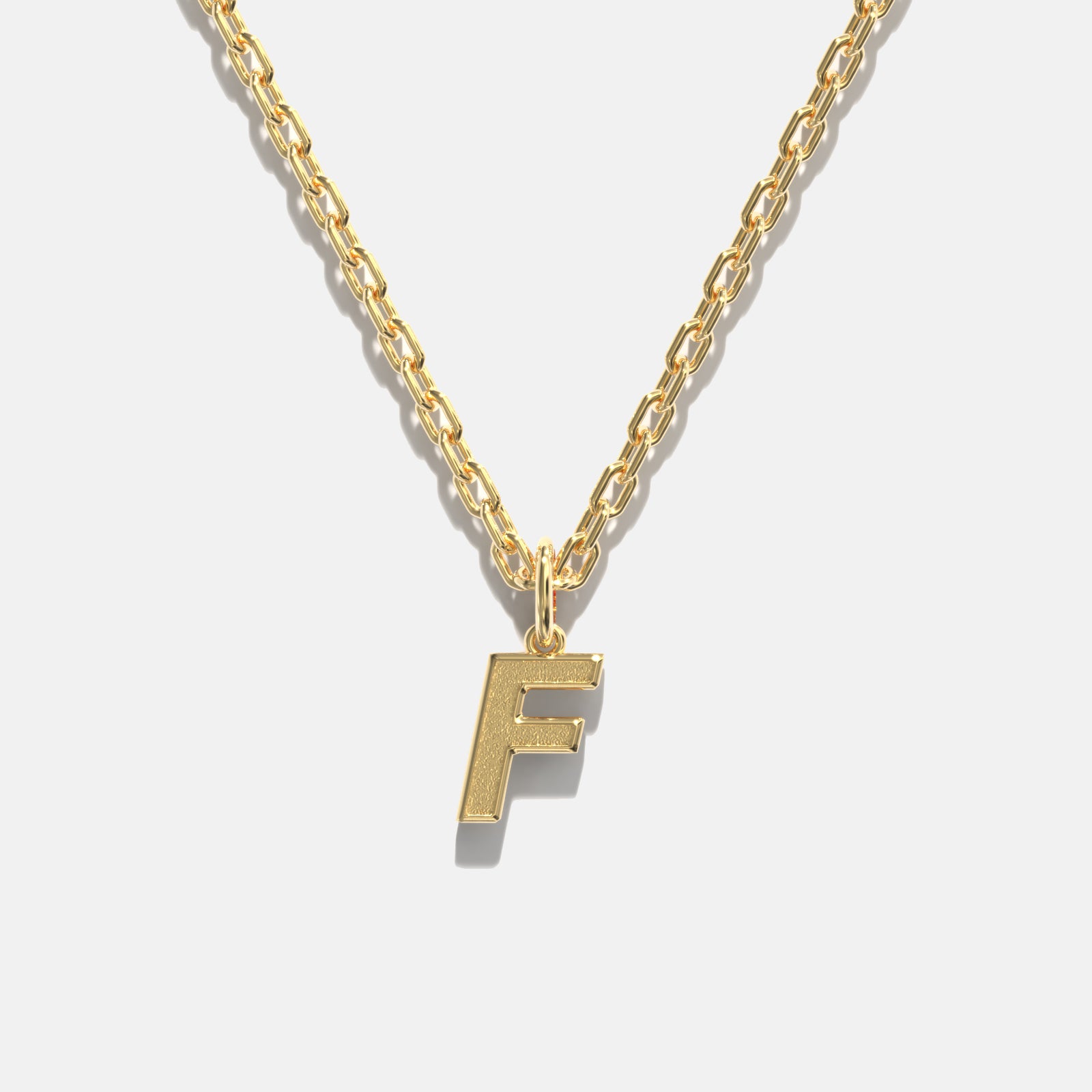 K12 - GOLD F CHAIN