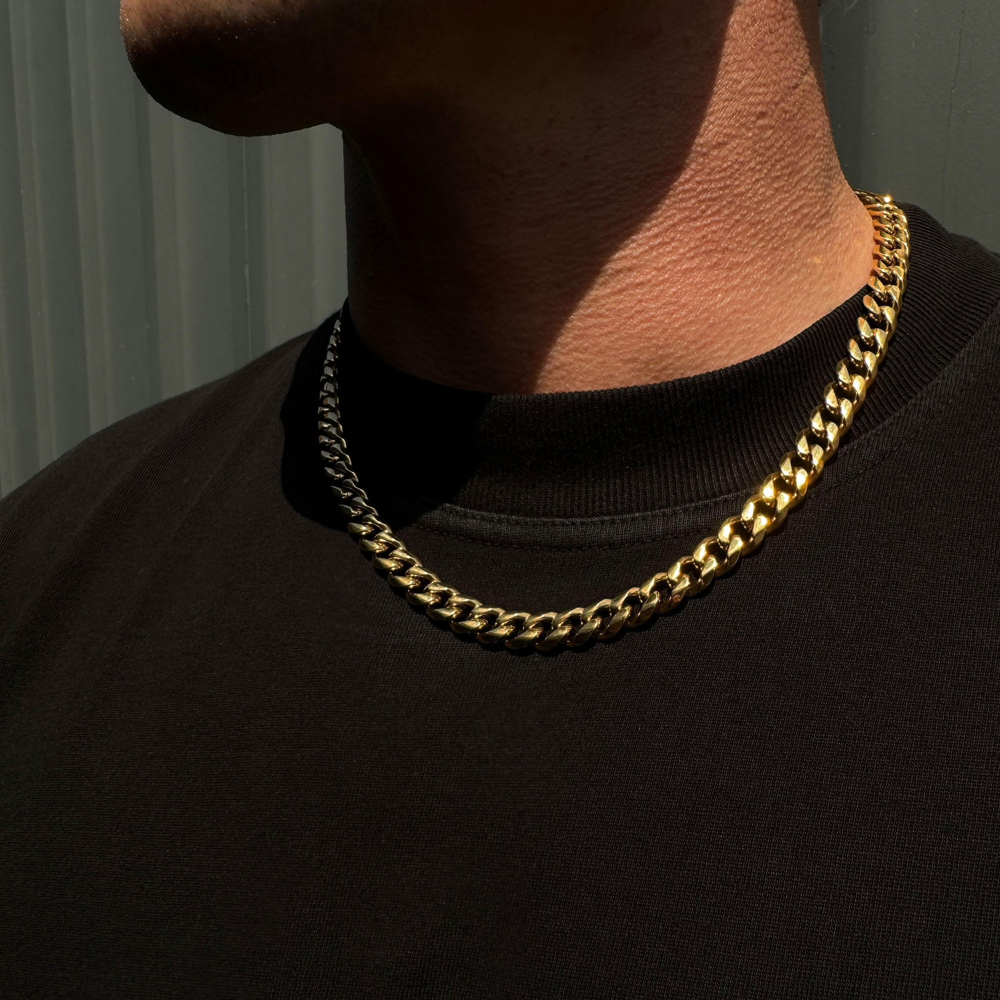 K12 - GOLD CUBAN CHAIN - 8MM