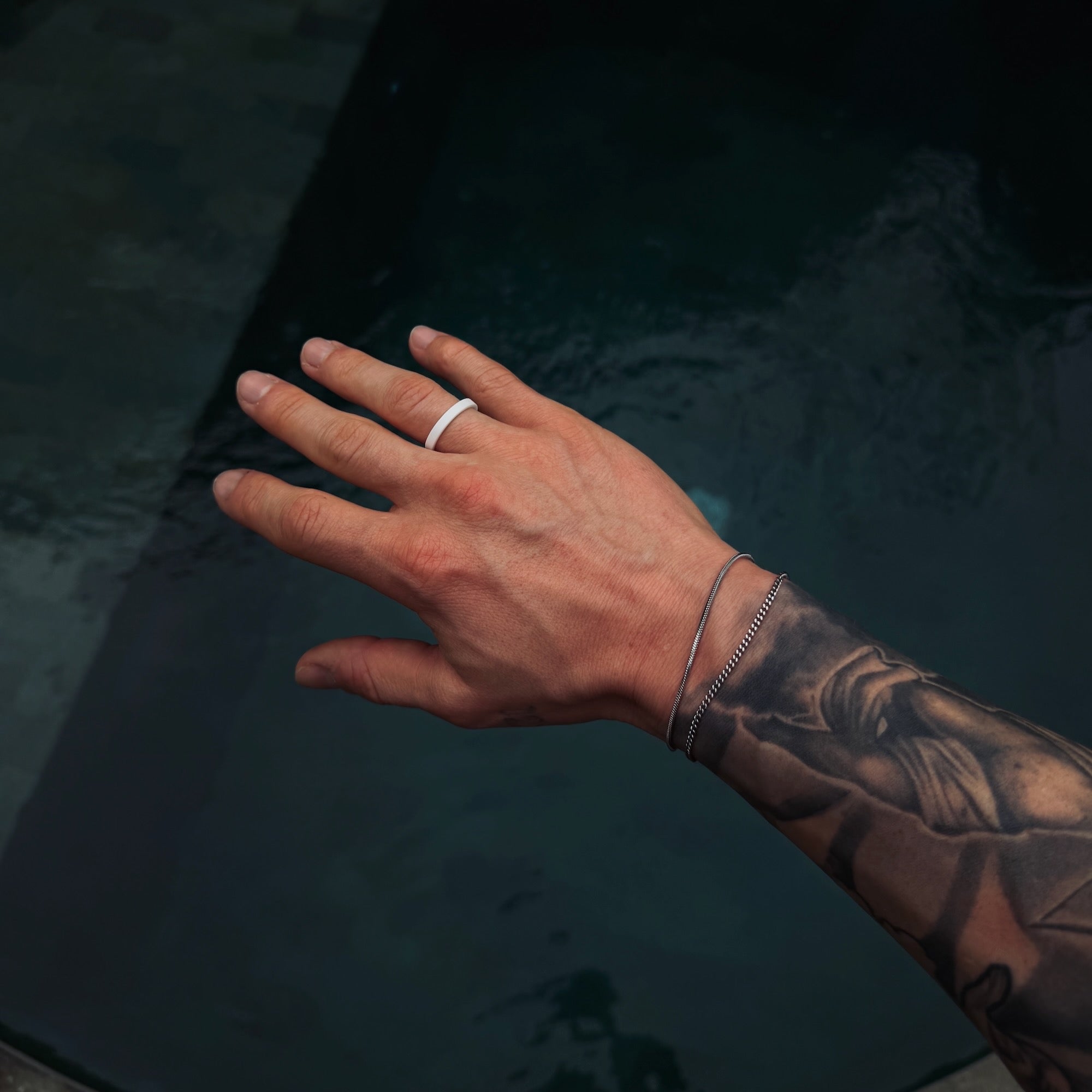 K12 - WHITE RING - 3MM