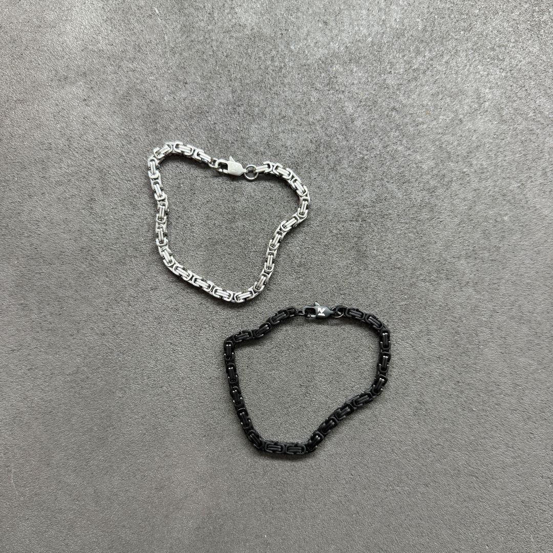 K12 - SILVER KING BRACELET - 4.2MM