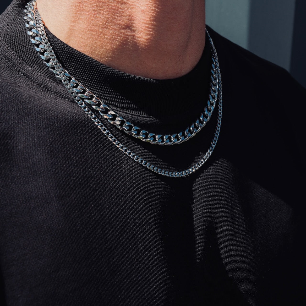 K12 - STARTER SET - SILVER CUBAN CHAIN BUNDLE