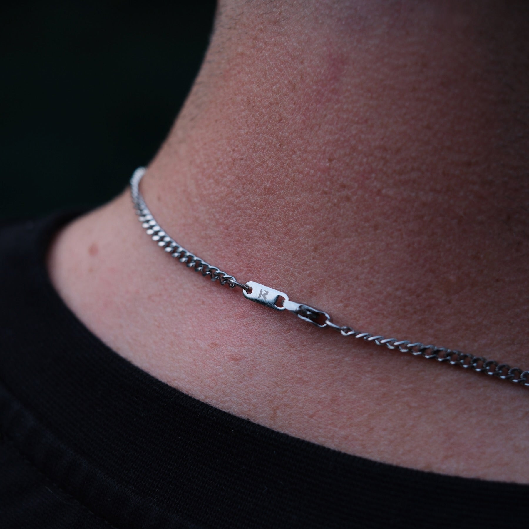 K12 - SILVER STEEL VAITH CHAIN