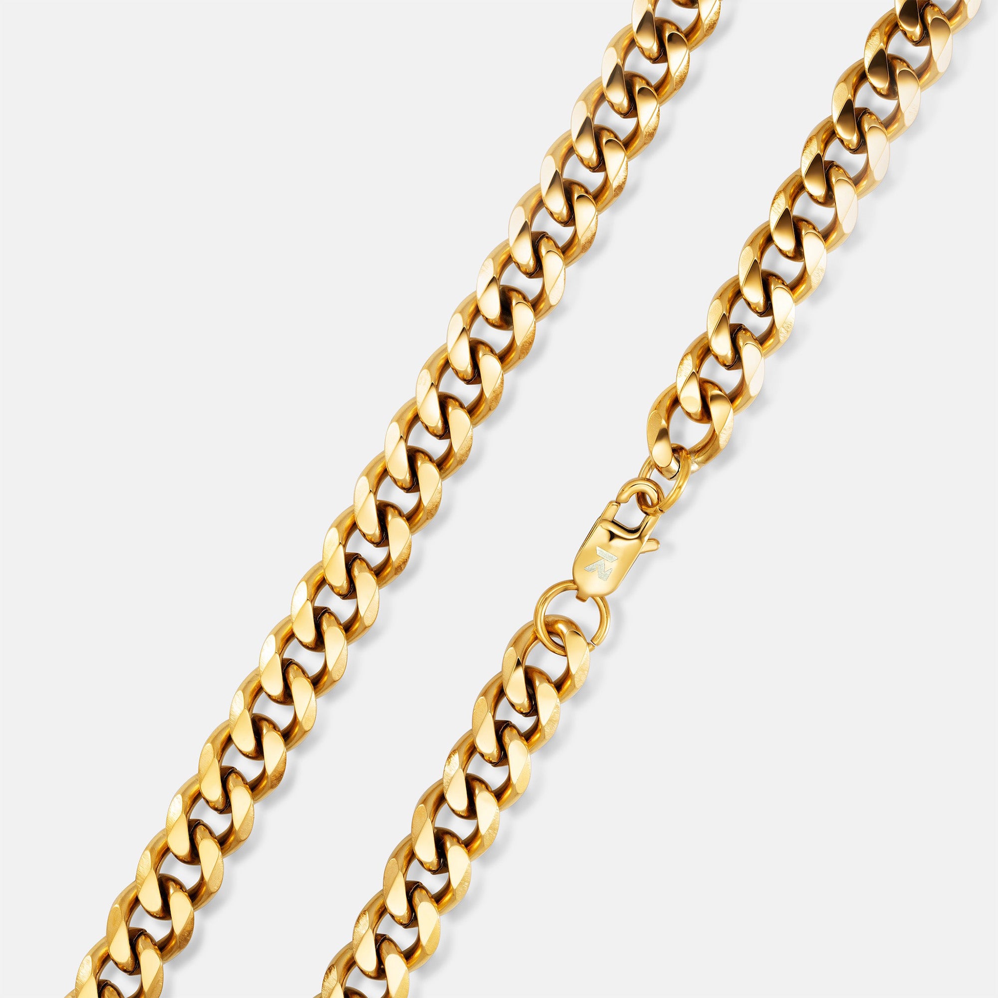 K12 - GOLD CUBAN CHAIN ​​- 10.5MM