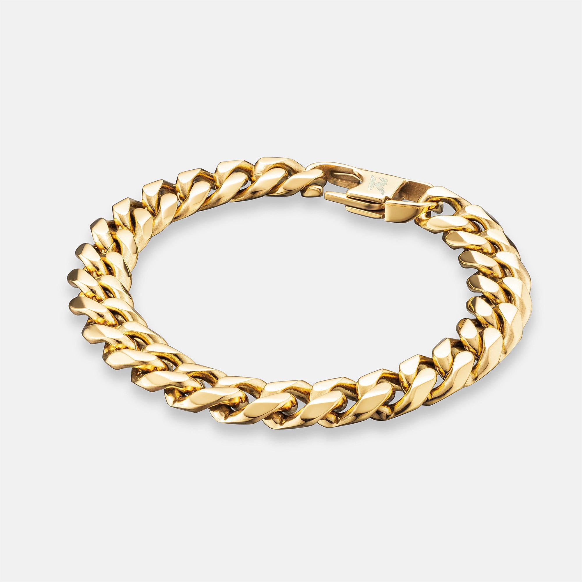 K12 - GOLD CUBAN BRACELET - 10.5MM