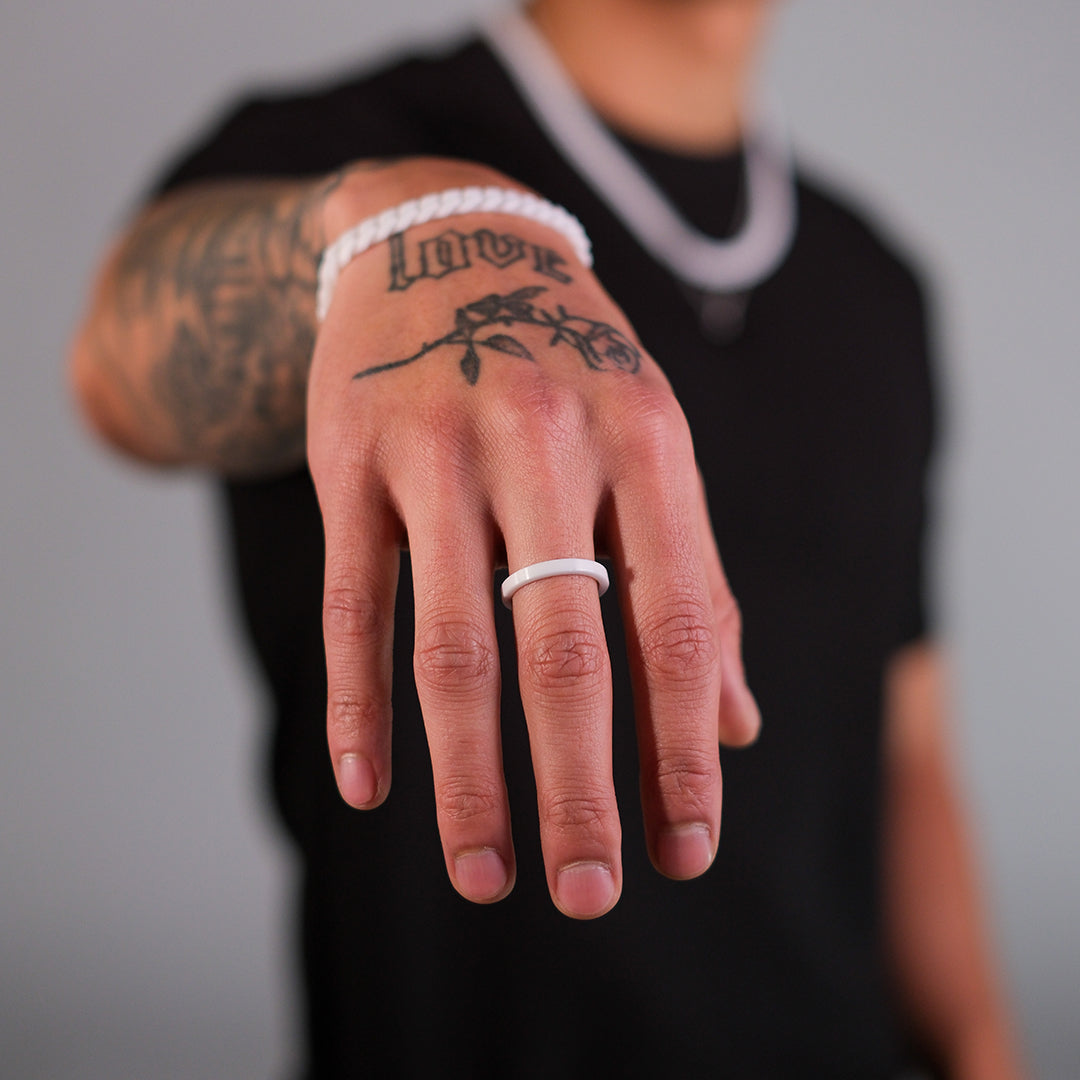 K12 - WHITE RING - 3MM