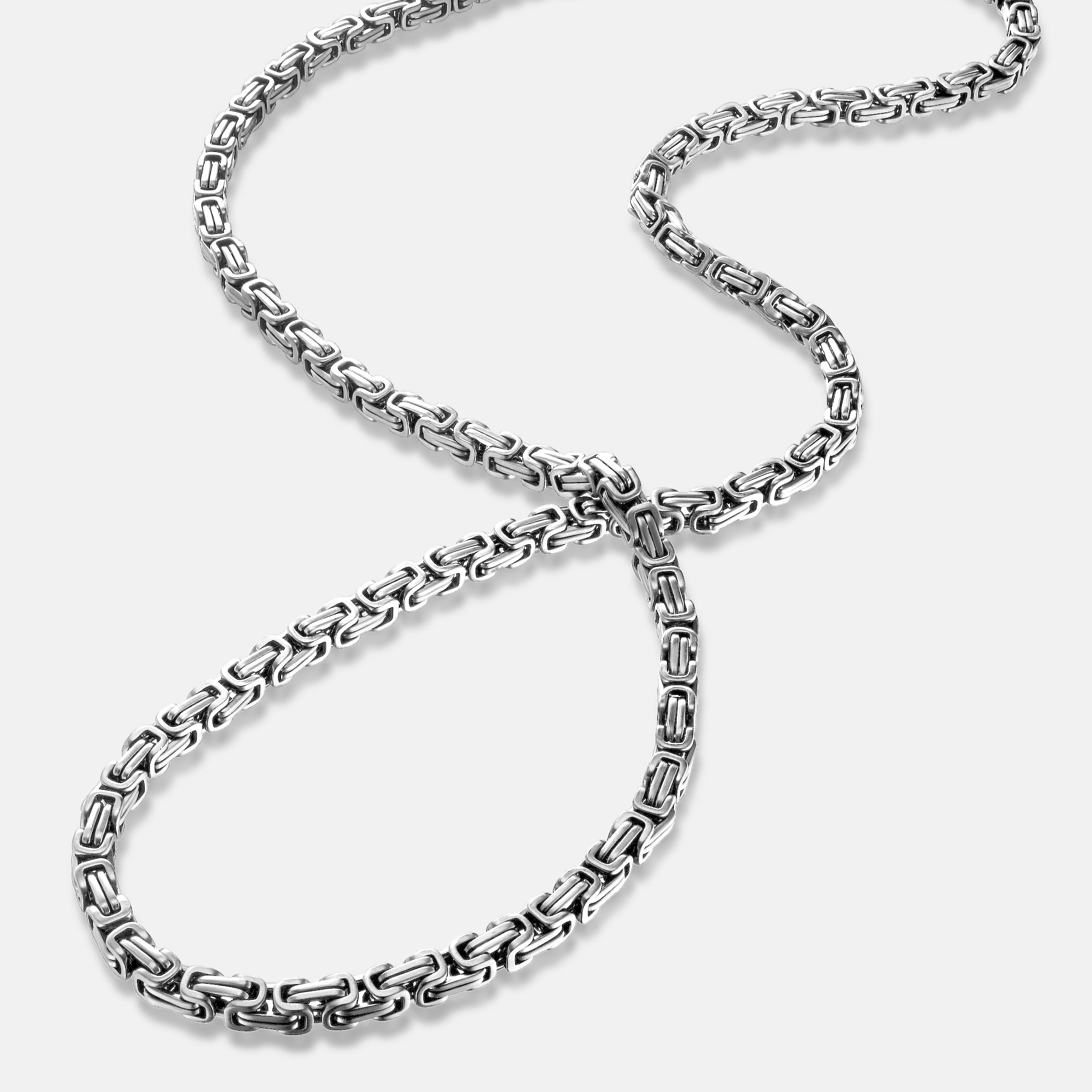 K12 - SILVER KING CHAIN ​​- 4.2MM