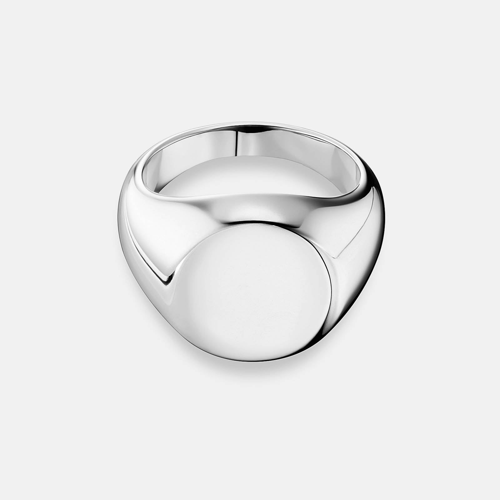 K12 - SILVER SIGNET RING