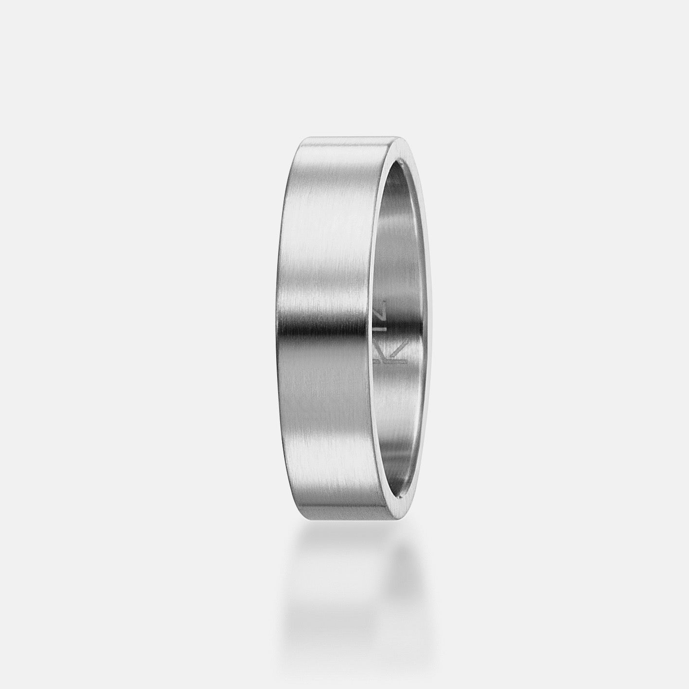 K12 - SILVER STEEL RING - 50