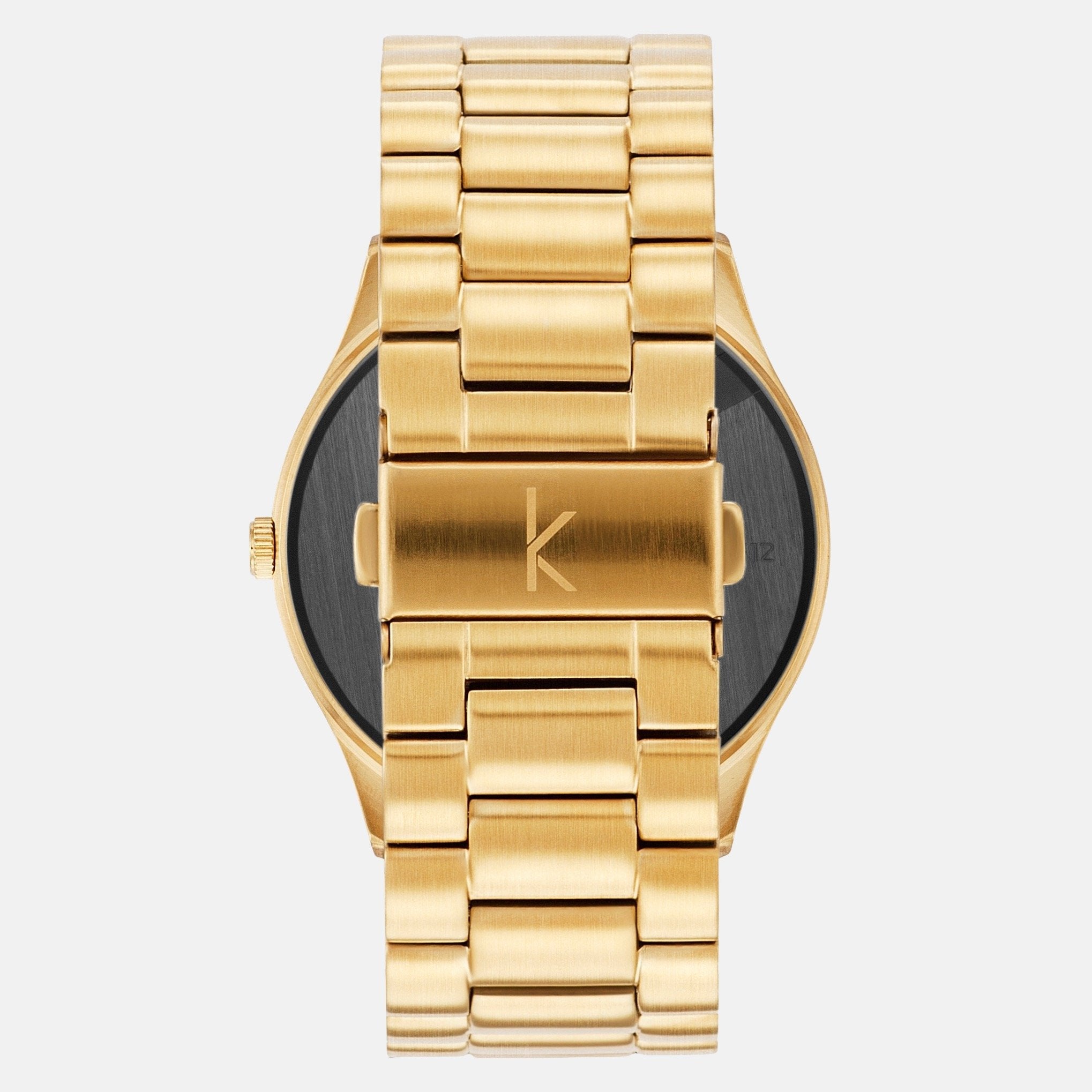KOHLENSTOFF 12 - GOLD STEEL STRAP