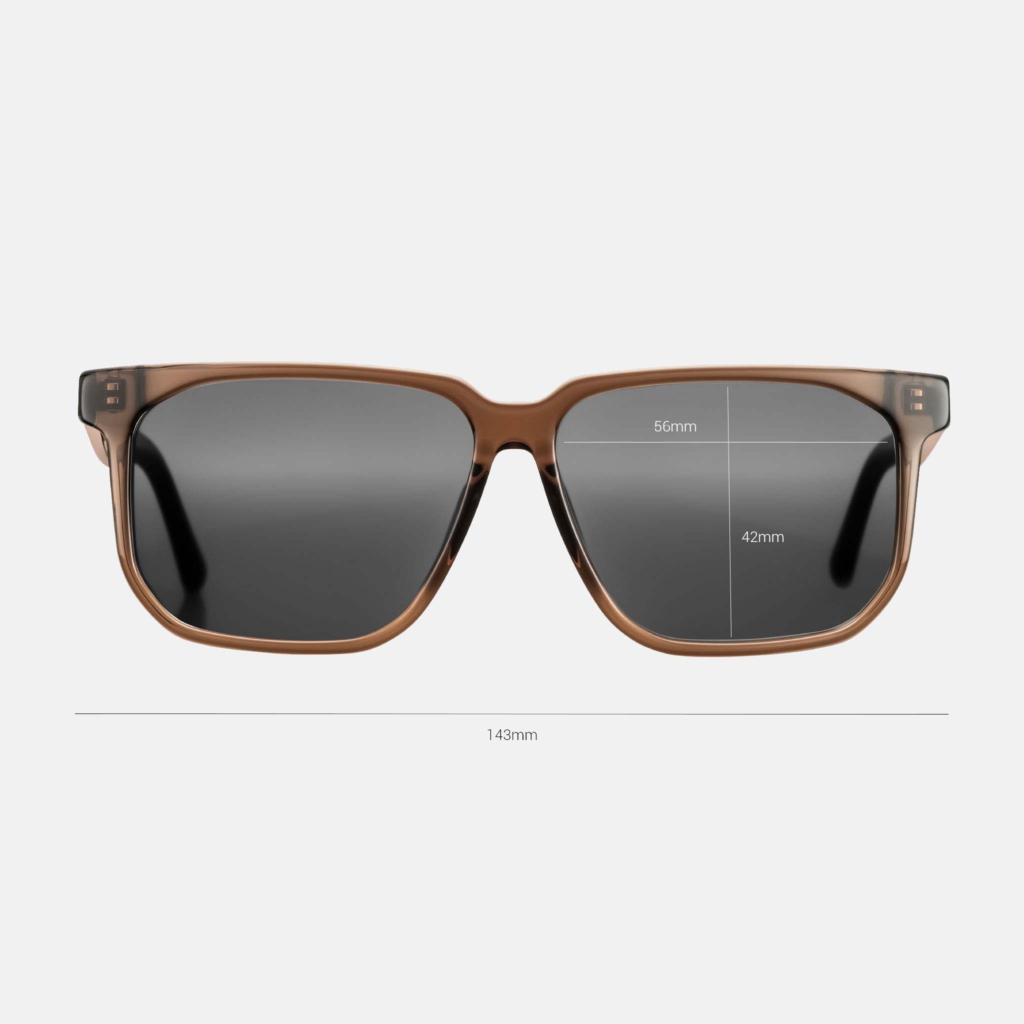 NUMBER 75 COFFE BROWN SUNNGLASSES SONNENBRILLE 3